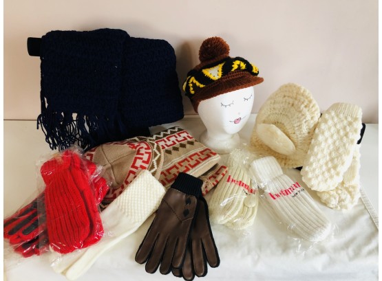 Vintage Scarves, Hats & Gloves By Betmar - UNUSED!