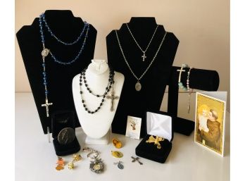 Religious Jewelry Collection Lot 2
