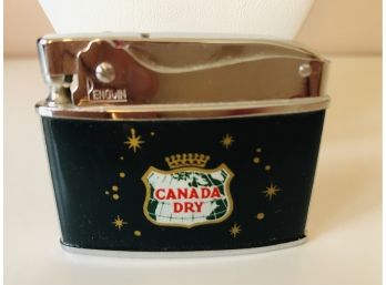 Vintage Canada Dry Cigarette Lighter By Penguin (Japan)