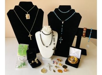 Religious Jewelry Collection Lot 1
