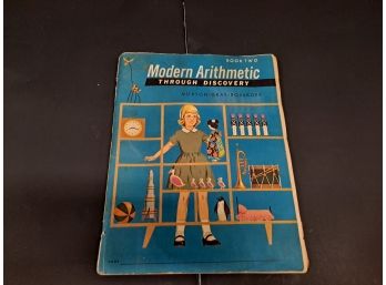 Vintage Child's Arithmetic Workbook