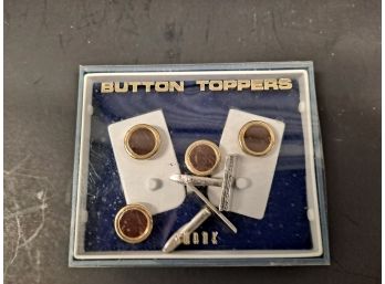 Vintage Button Toppers