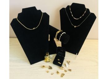 Ladies Goldtone Fashion Jewelry Collection