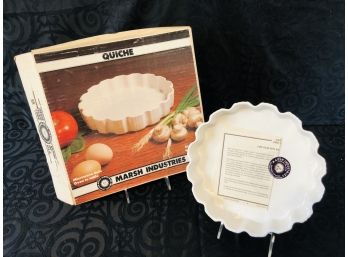 Quiche Baking Plate - BRAND NEW IN BOX!