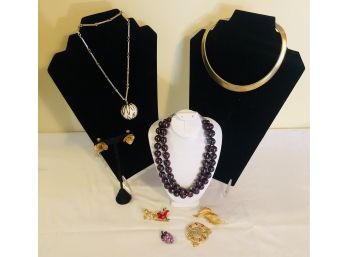 Vintage Designer Signed Jewelry Collection