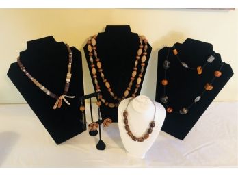 Wood Jewelry Collection Lot 1