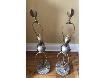 Decorative Stone & Iron Lamps (India)