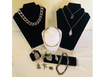Vintage Silvertone Jewelry Collection