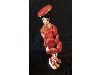 Vintage Japanese Geisha Doll (Japan)