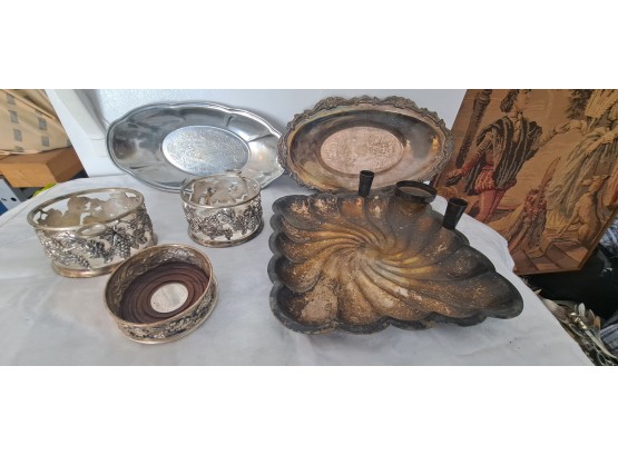 Silver Plate & More Lot