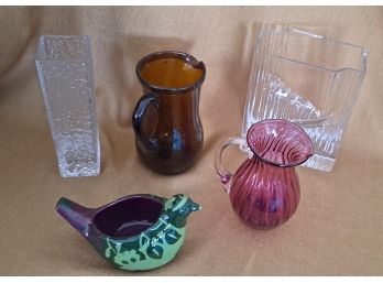 Pitcher, Vase, And More