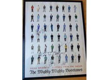 The Mighty Mighty Bosstones Signed Poster