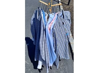Large Men's Dress Shirts Lot#1 - Approximate Size 16/34-35