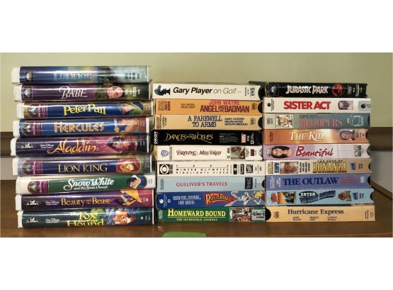 VHS Tapes Collection