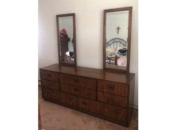 Thomasville Triple Dresser & Mirrors