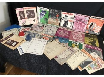 Vintage Sheet Music Collection
