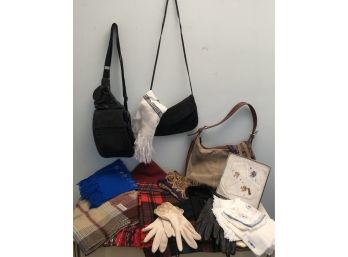 Ladies Leather, Cashmere, Silk, Wool & Vintage Accessories
