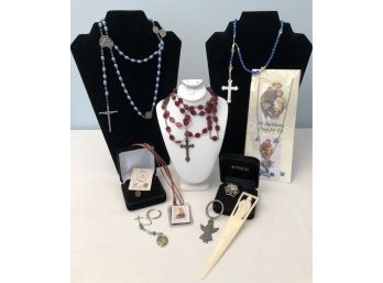 Religious Jewelry Collection Lot 1