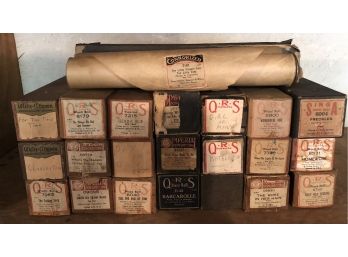 Vintage Player Piano Rolls Lot 2