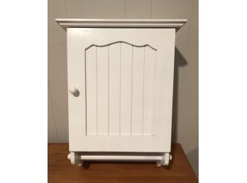 Wall Storage Cabinet With Towel Bar