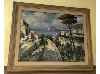 Vintage Painting Signed By V. Gappa