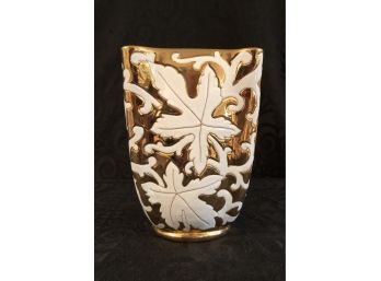 Vintage Gilded Vase (Italy)