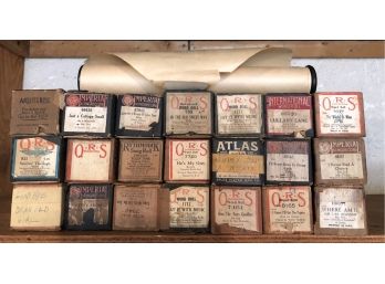 Vintage Player Piano Rolls Lot 1