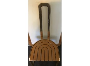 Unique Metal And Wood Chair