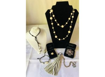 Silvertone Fashion Jewelry Collection