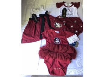 Florida State Baby Girl Clothes - BRAND NEW WITH TAGS!