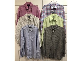 Mens Burberry, Ralph Lauren & Lacoste Shirts