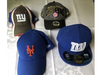 Pro Football & Baseball Caps