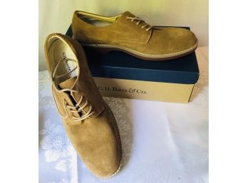 Mens G. H. Bass & Co. Genuine Suede Shoes - NEW IN BOX!