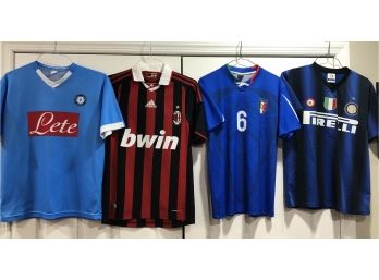 Italian Soccer Jerseys - Lot 1