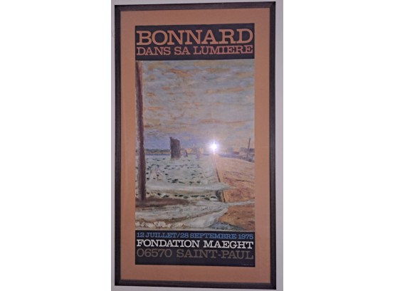 Framed Poster - Bonnard Dans Sa Lumiere
