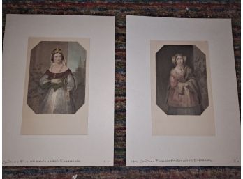 Antique Hand Colored Engraving Art Lot