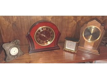 Vintage Table Top Clocks Lot #2