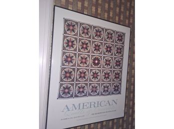 American Quilts & Coverlets Framed Poster