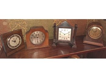 Vintage Table Top Clocks Lot #1