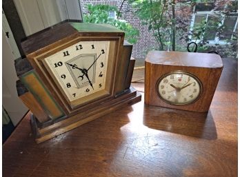 Vintage Electric Table Clocks - Working