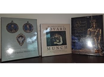 Three Sealed Art Books