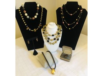 Black & Gold Jewelry Collection