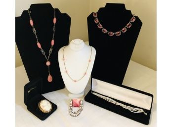 Shades Of Pink Jewelry Collection