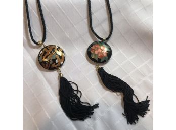Two Cloisonne Necklaces