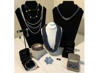 Shades Of Blue Jewelry Collection