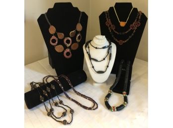 Wooden Jewelry Collection Lot 2