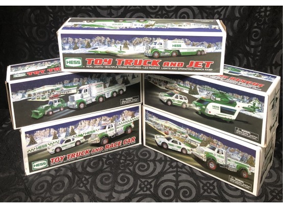 Collectible Hess Trucks - ALL BRAND NEW IN BOX!