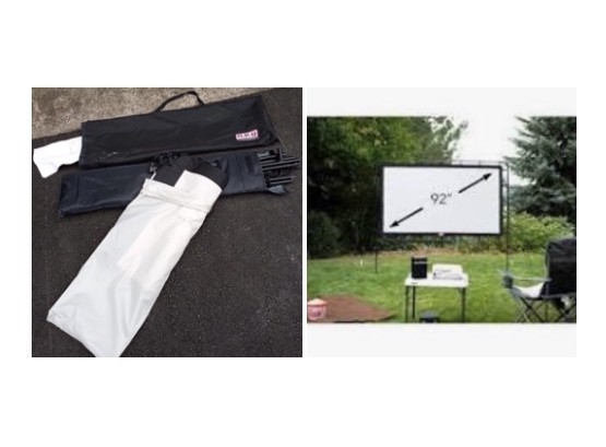 OEG  92 Inch Outdoor Projection Screen