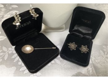 Vintage Sterling Jewelry Collection (9.1 Grams)