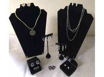 Silvertone Jewelry Collection Lot 3